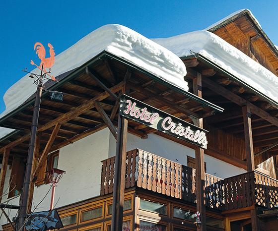 Hotel Cristallo Courmayeur Dış mekan fotoğraf
